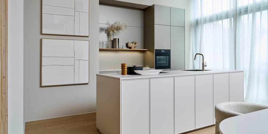 EVORA LACK - Kaschmir softmatt / PEARL - Taupe_metallic